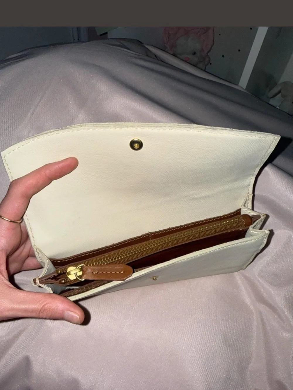 KING RANCH COWHIDE LEATHER WALLET